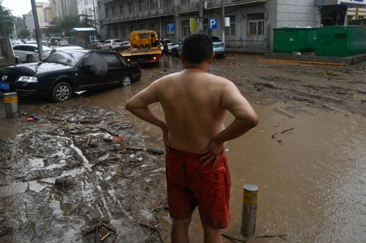 Inundaciones en la China