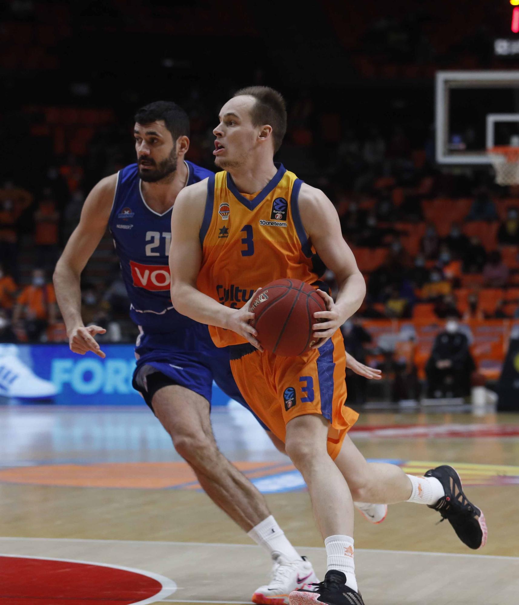 La  victoria de Valencia Basket ante el Buducnost