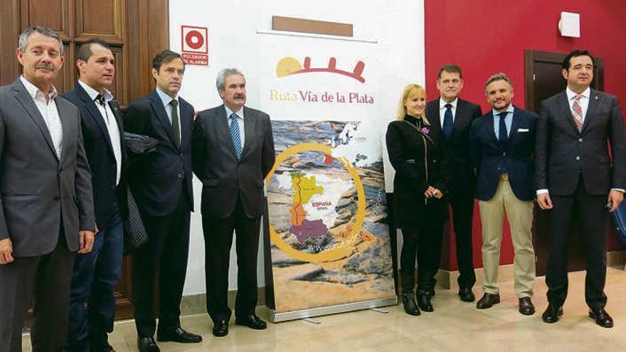 La Ruta de la Plata, en el mercado turístico alemán, italiano y francés