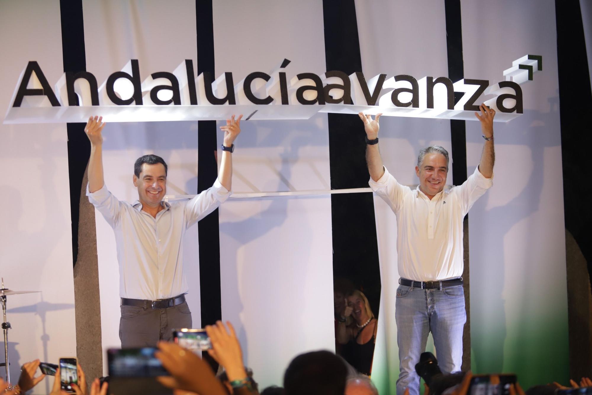 Elecciones andaluzas 2022 | Cierre de campaña en Málaga del PP y Por Andalucía