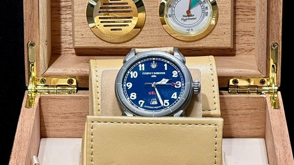 ‘Vuelo Domingo Rosillo’, un reloj exclusivo de Cuervo y Sobrinos