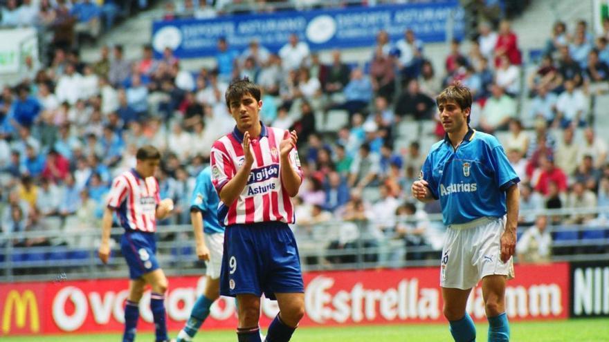 25 años del día en el que David Villa mandó callar al Tartiere en la última victoria del Sporting en territorio azul