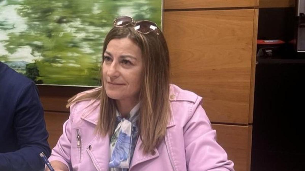 Tere Álvarez, portavoz municipal de IU Siero.