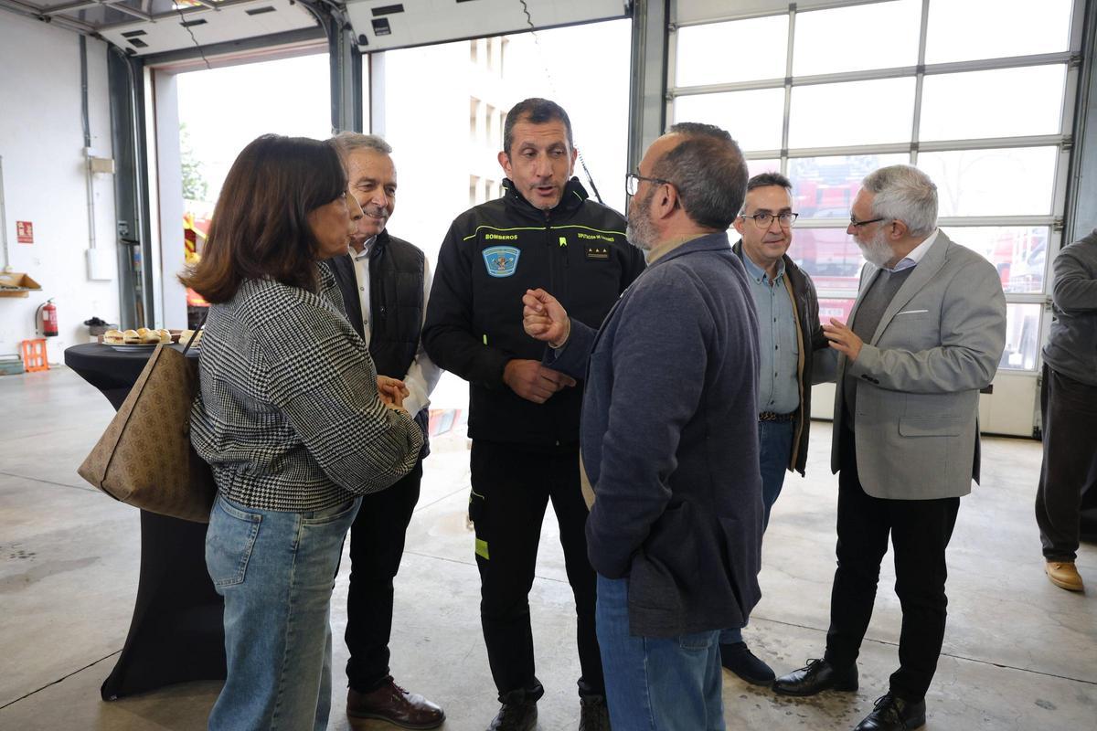 El SEPEI de Cáceres celebra el acto en honor a San Juan de Dios y reconoce la labor de los bomberos