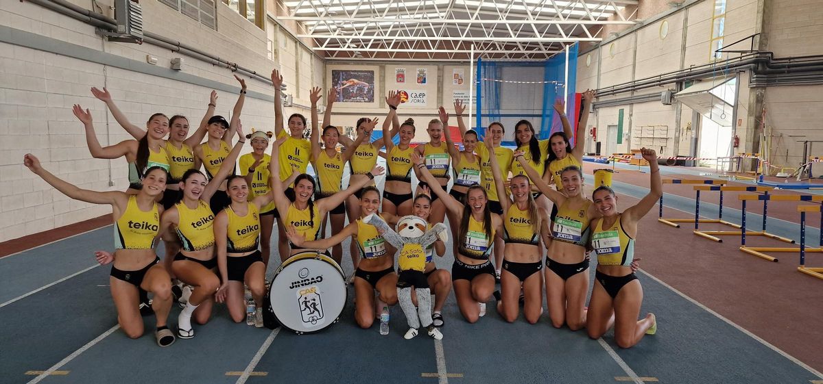 las chicas del club "groguet" son quintas de toda España en 1ª Nacional