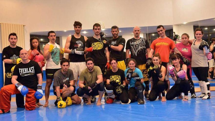 El kickboxing pega fuerte en Mieres