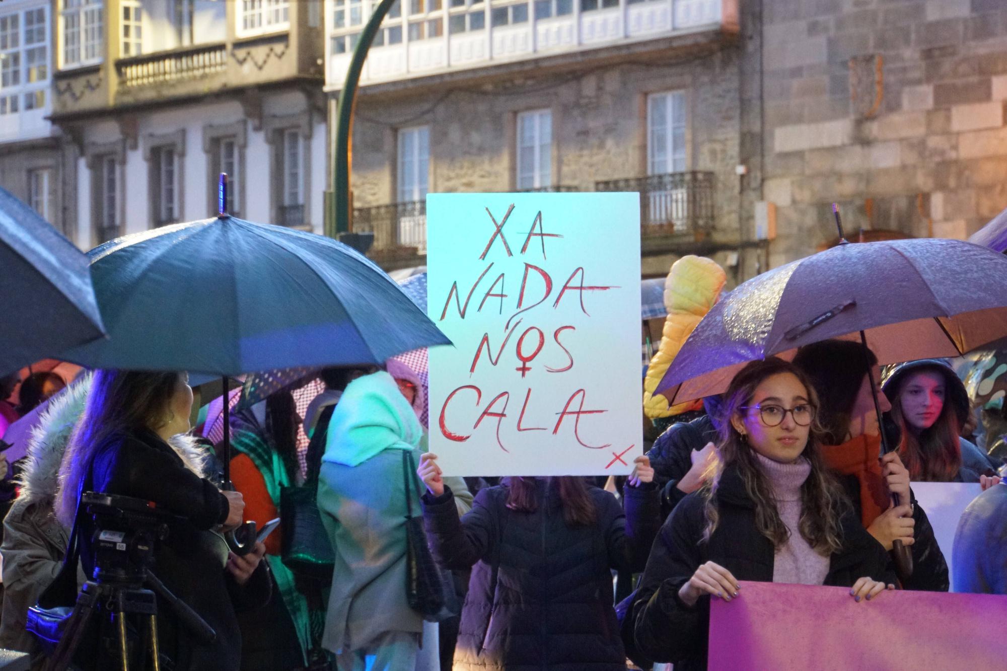 Manifestaciones 8M en Santiago de Compostela