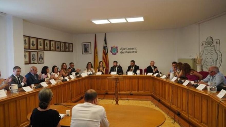 Imagen de una sesión plenaria de Marratxí.