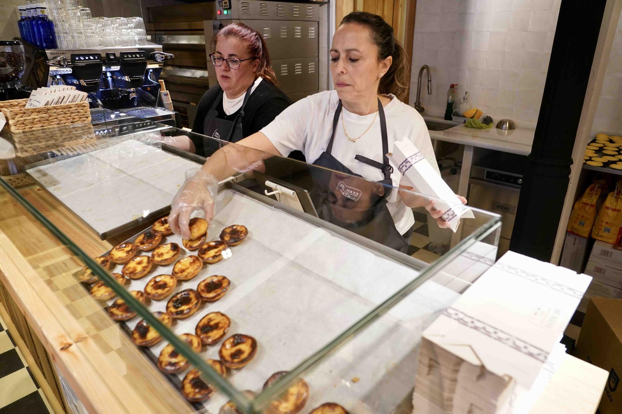 La pastelería de la cadena portuguesa Da Nata abre un local en la calle Especería, en pleno Centro de Málaga.