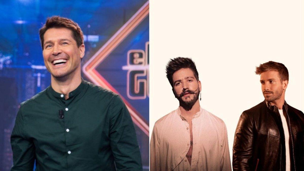 Jaime Cantizano, Camilo y Pablo Alborán, nuevos invitados de 'El hormiguero'