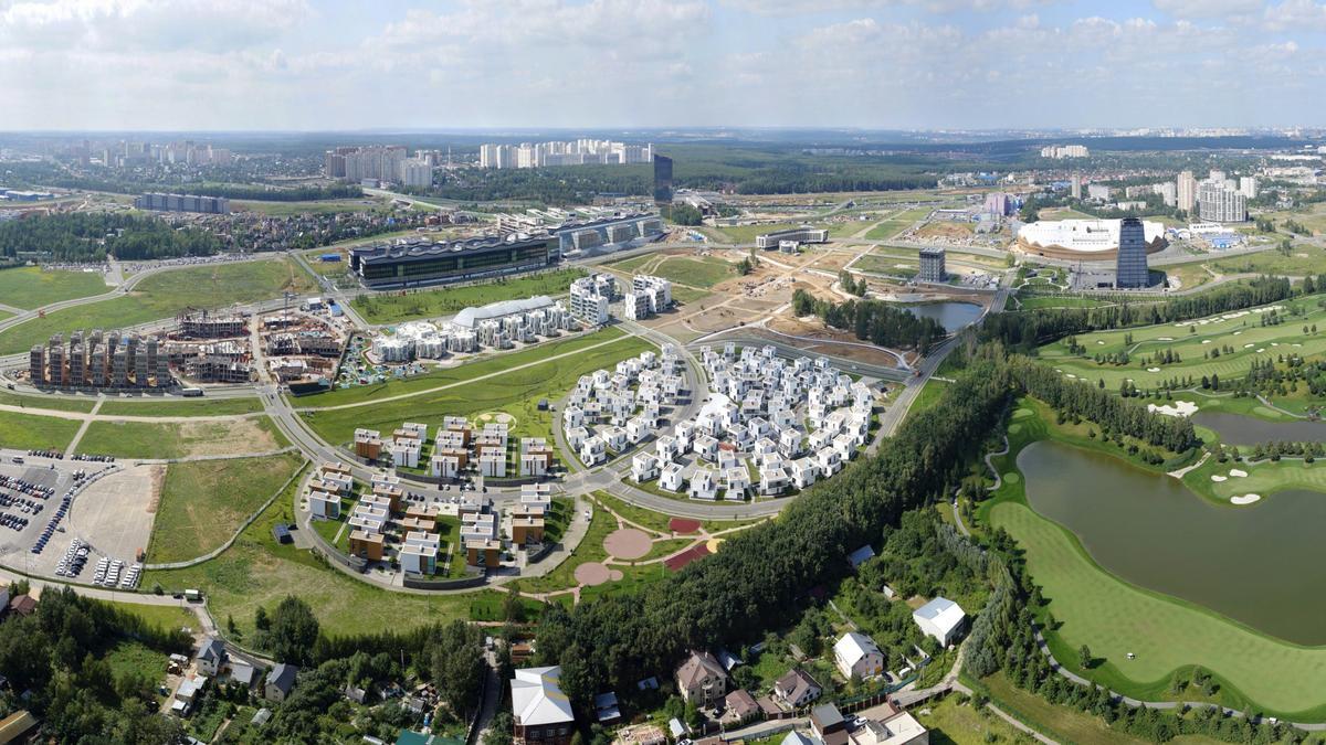 Centro de innovación de Skolkovo, julio de 2018.