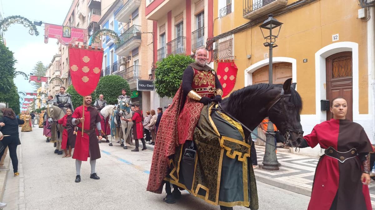 David Devesa Santacreu, en el papel del almirante Bernat de Sarrià.