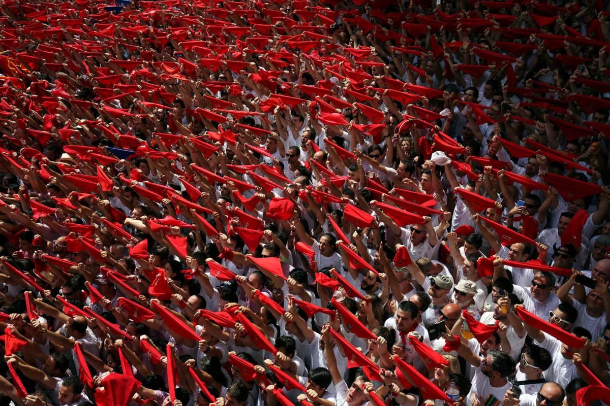 Comienza San Fermín con el tradicional chupinazo