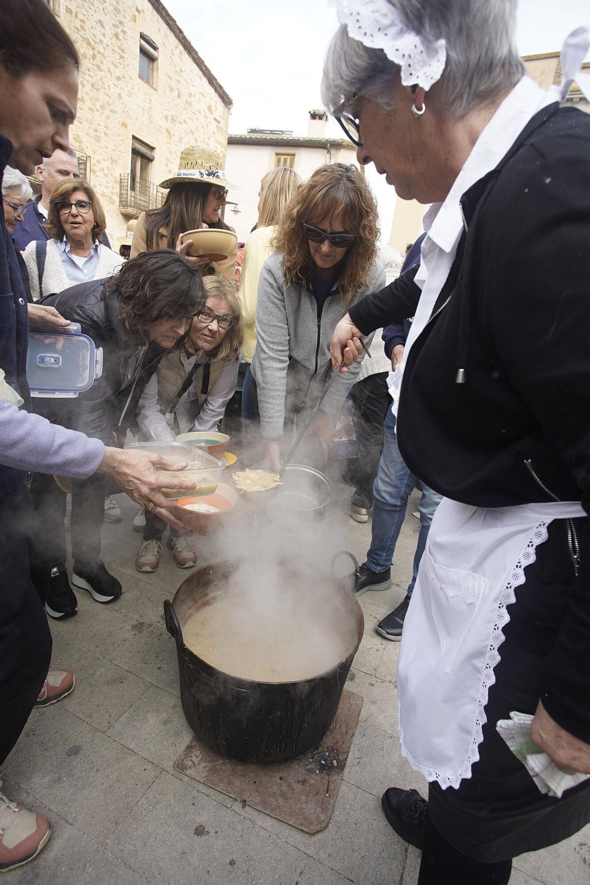 Verges dinar popular carnaval sopa de Verges