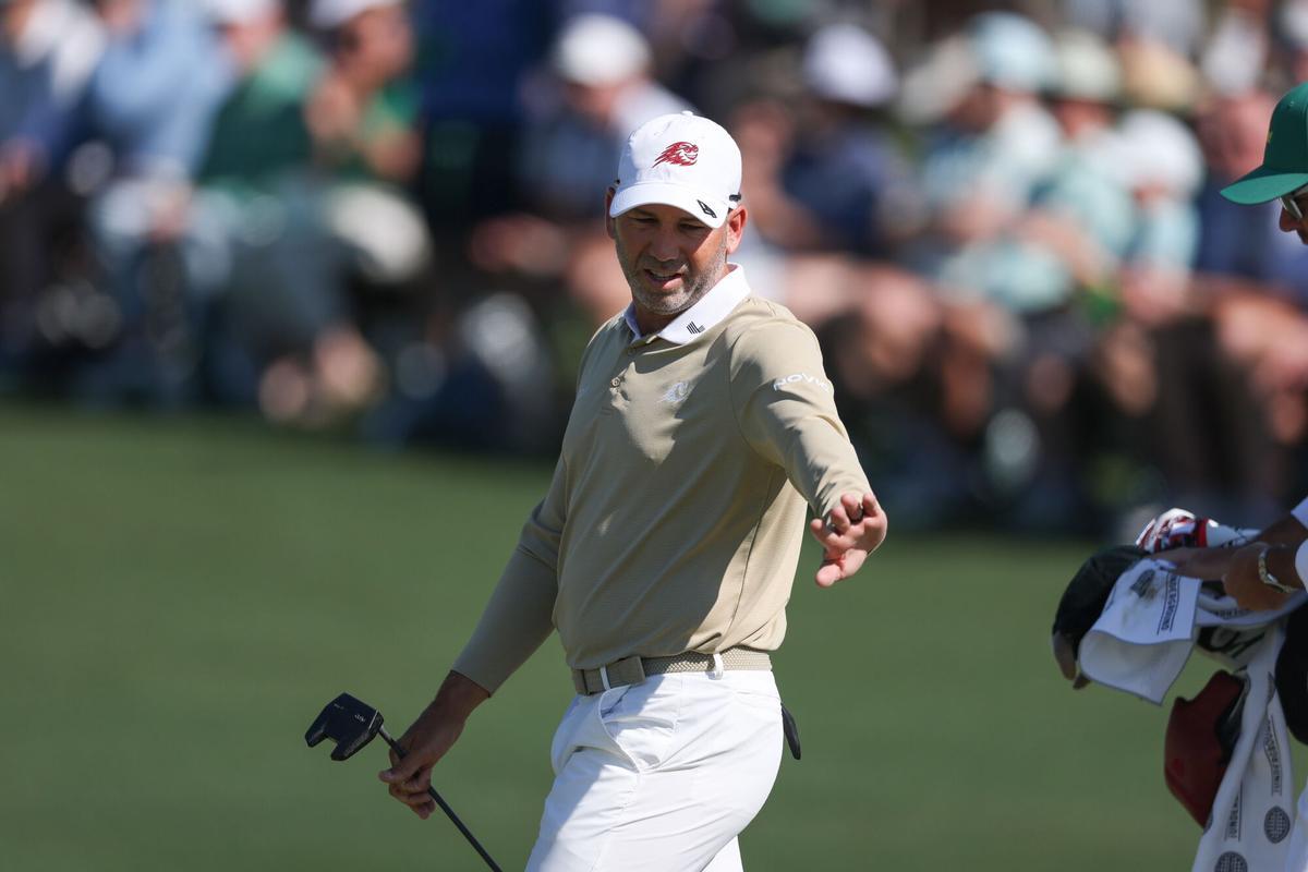 Sergio García ha sido todo lamentos en este Masters donde un año más, no le han salido las cosas