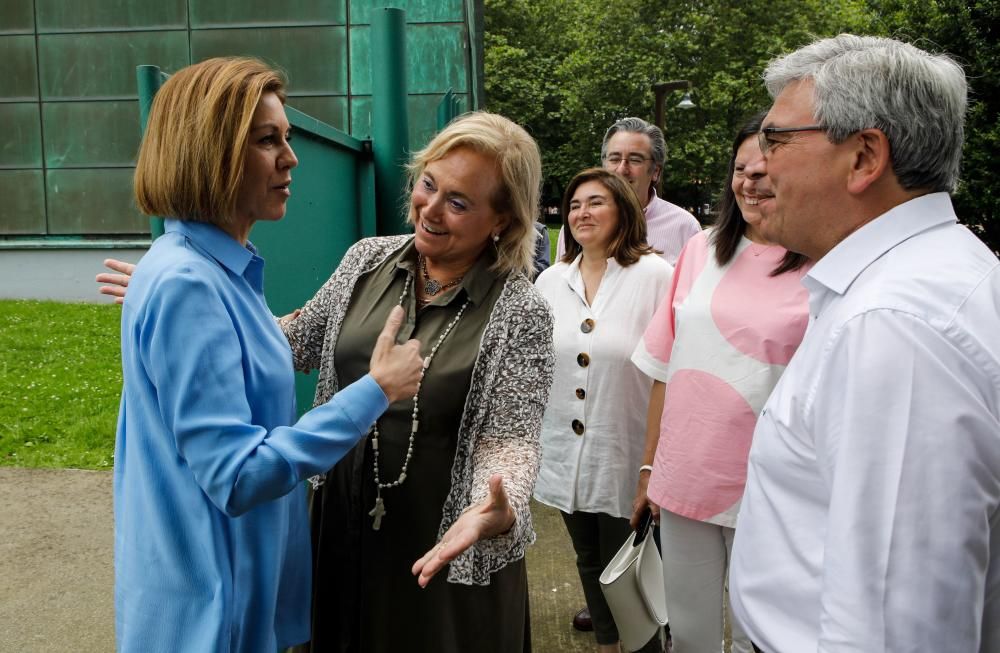 Espicha del PP en Gijón con Dolores de Cospedal