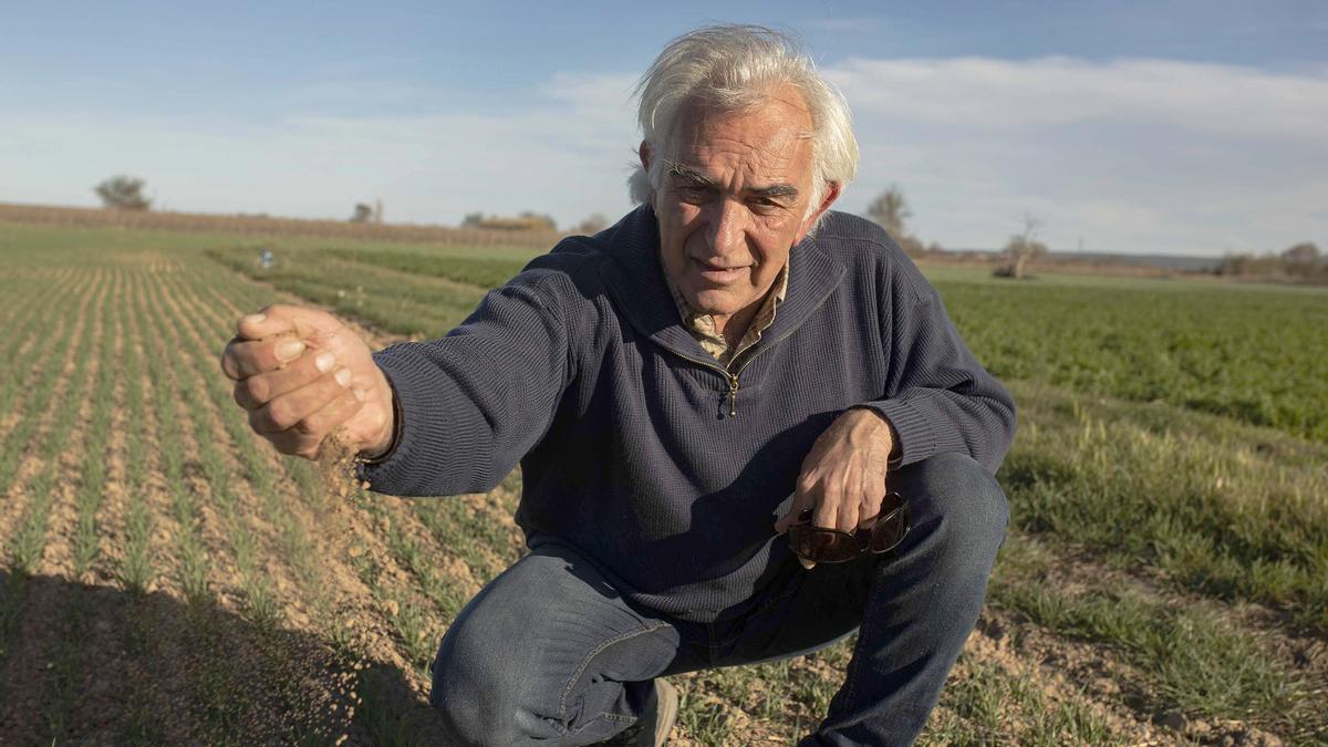 Los protagonistas de la sequía; Narcís Poch, agricultor