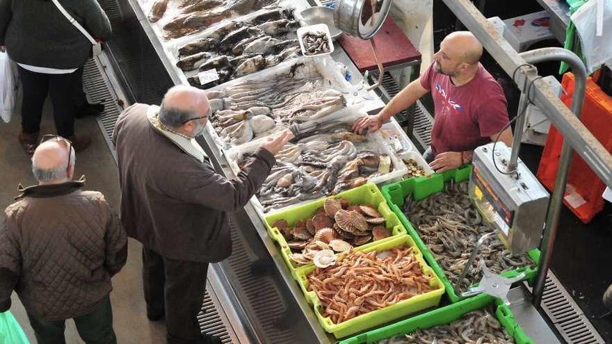 El mercado de abastos de Vilagarcia de Arousa. // Iñaki Abella