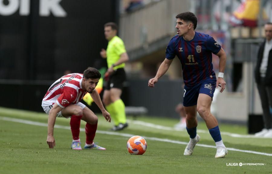 Así fue el partido entre el Sporting y el Eldense