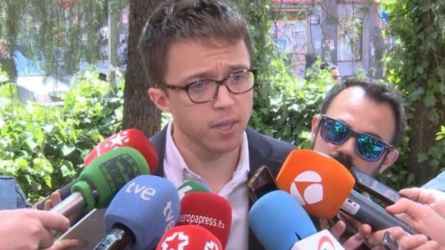 Errejón va apostar per una reforma del Codi Penal.