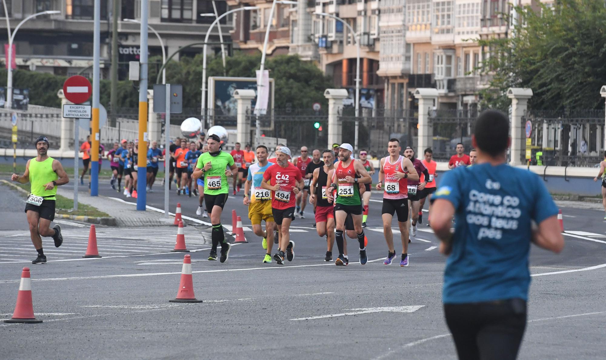 Las imágenes del Maratón de A Coruña