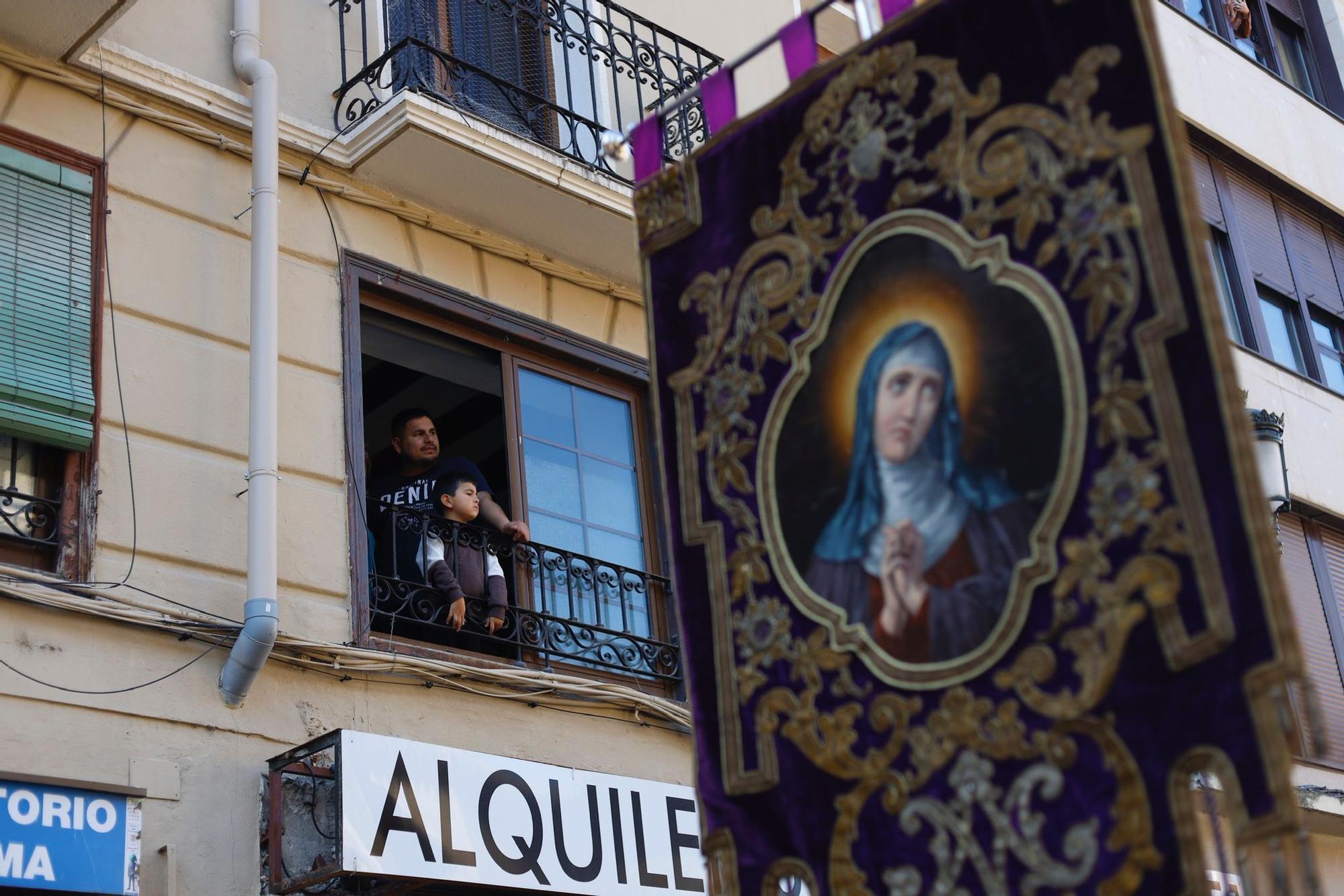 En imágenes | Procesiones del Sábado Santo en Zaragoza