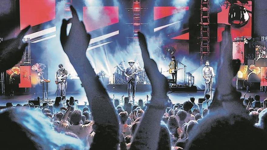 Un moment del concert del grup Morat l&#039;any passat al festival de Cap Roig, a Calella de Palafrugell