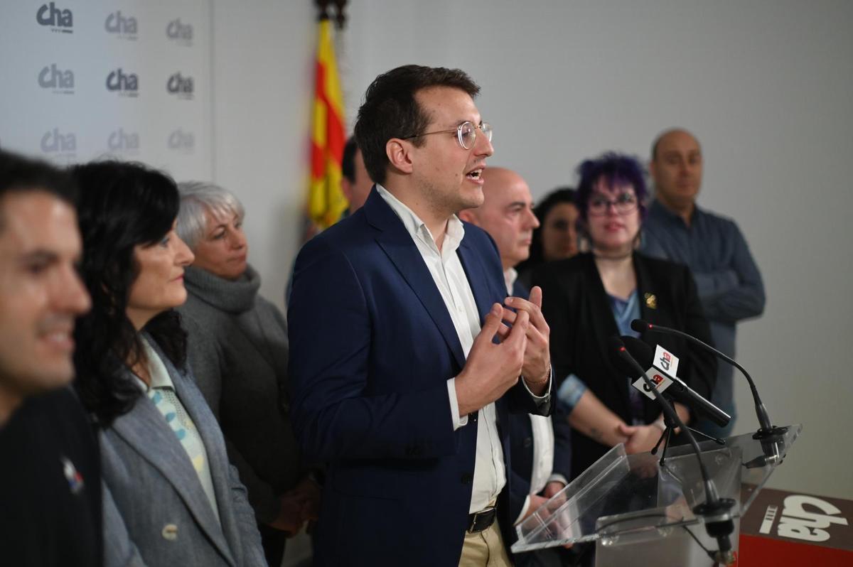 CHA presenta su candidatura por Zaragoza para el 8F