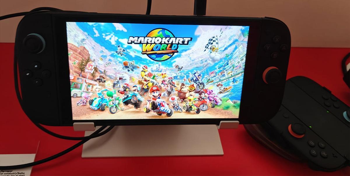 Mario Kart World en la Nintendo Switch 2.