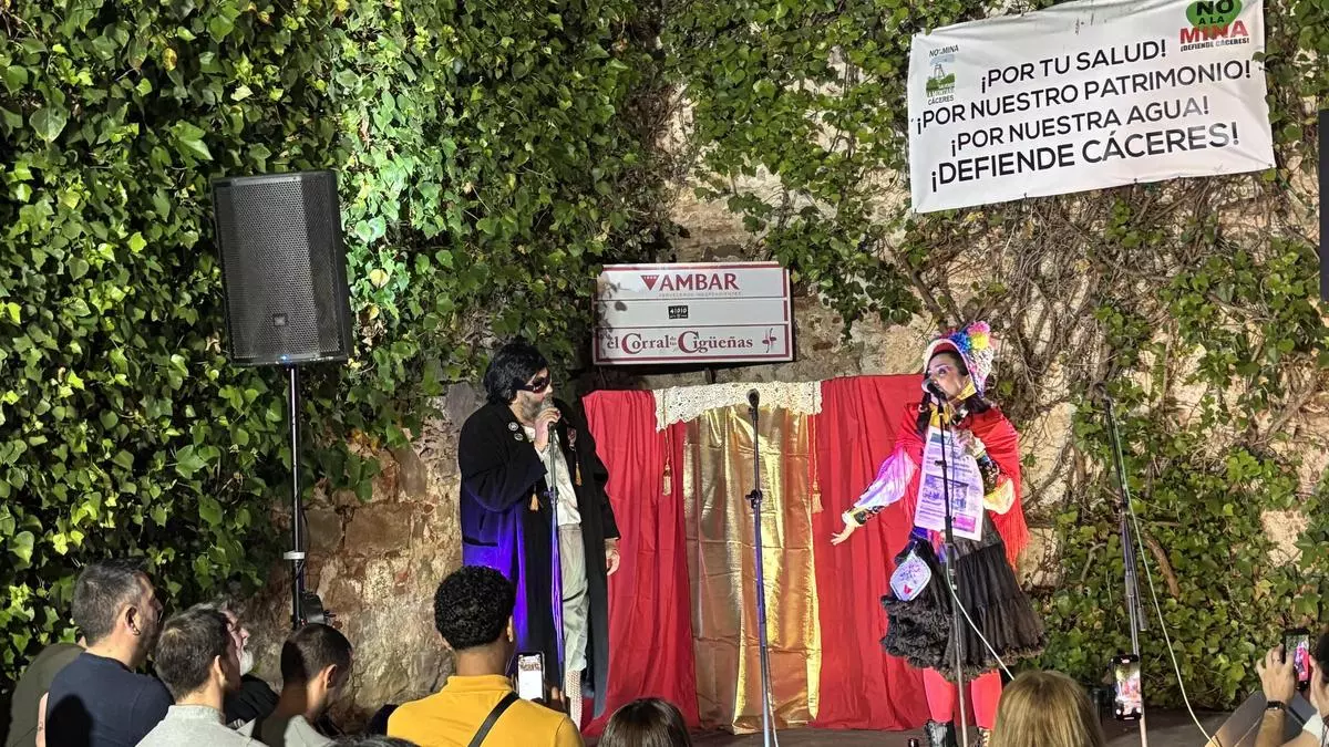 El teatro, la música en vivo y una jornada de apoyo a Palestina marcan la agenda local en Cáceres