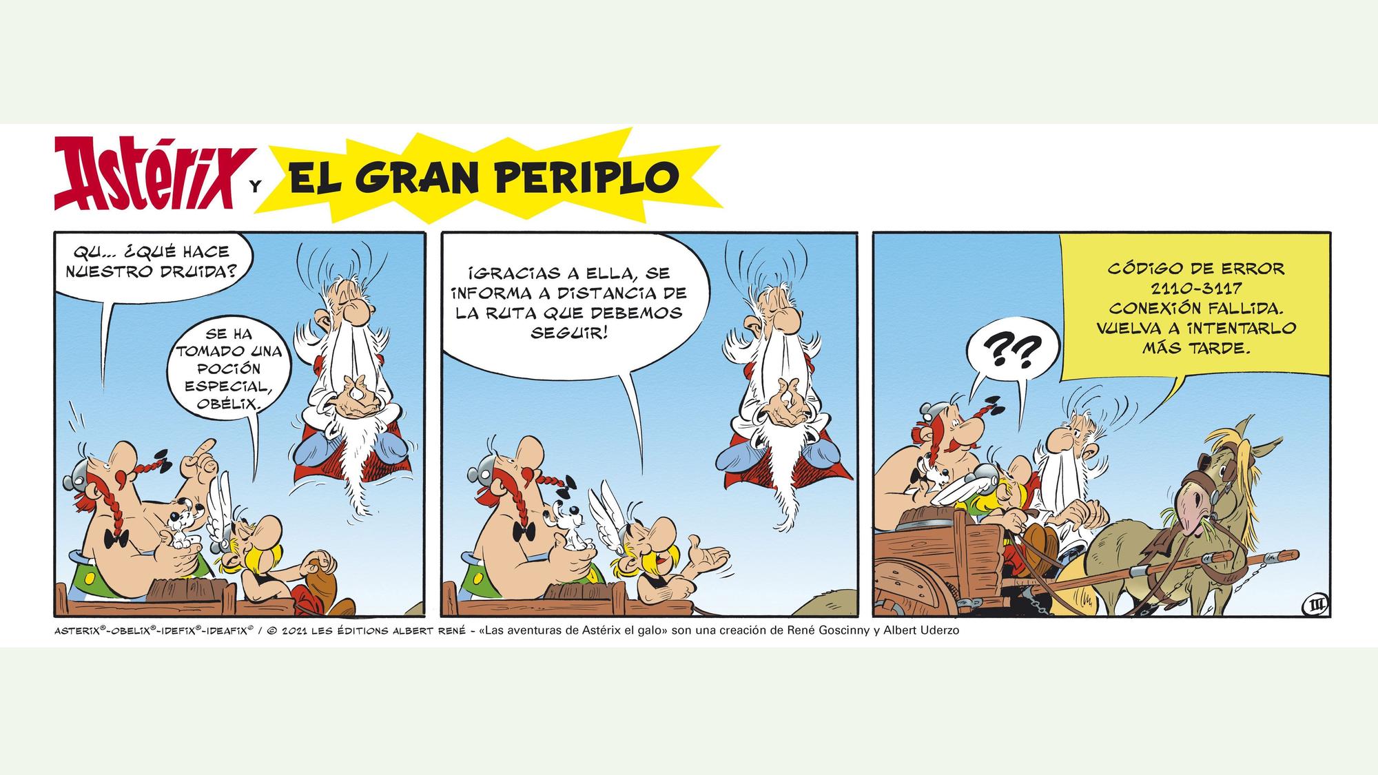 &quot;El gran periplo&quot; de Astérix