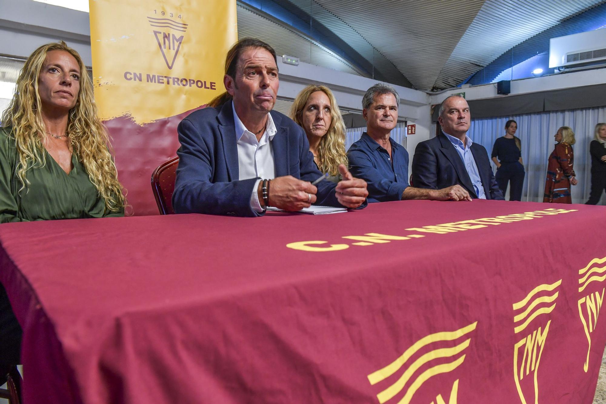 El CN Metropole presenta en rueda de prensa a su nueva directiva