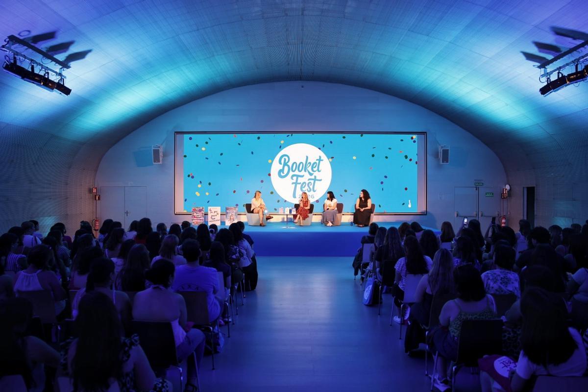 La cuarta edición del Booket Fest, celebrado en Madrid el 25 de junio de 2026