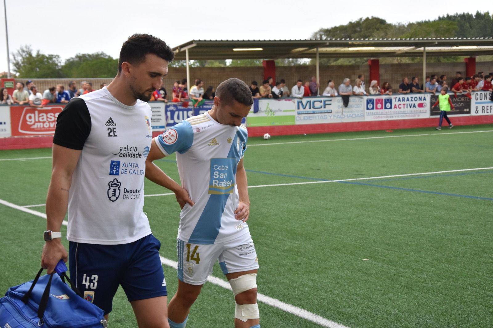 SD Tarazona - SD Compostela: las imágenes del partido de vuelta del play-off