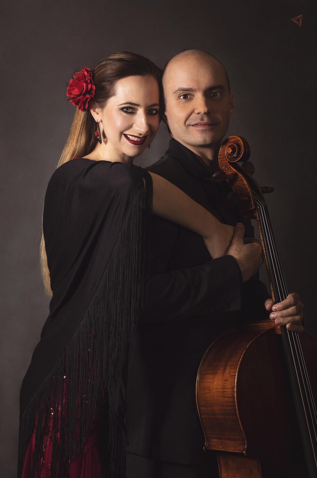 Anna Mikulska y el pianista franco español Philippe Argenty forman el Dúo Fortecello.