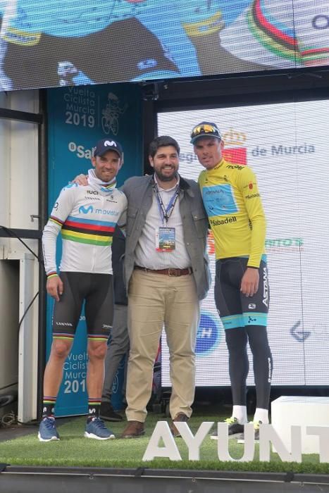 Meta de la Vuelta Ciclista a Murcia