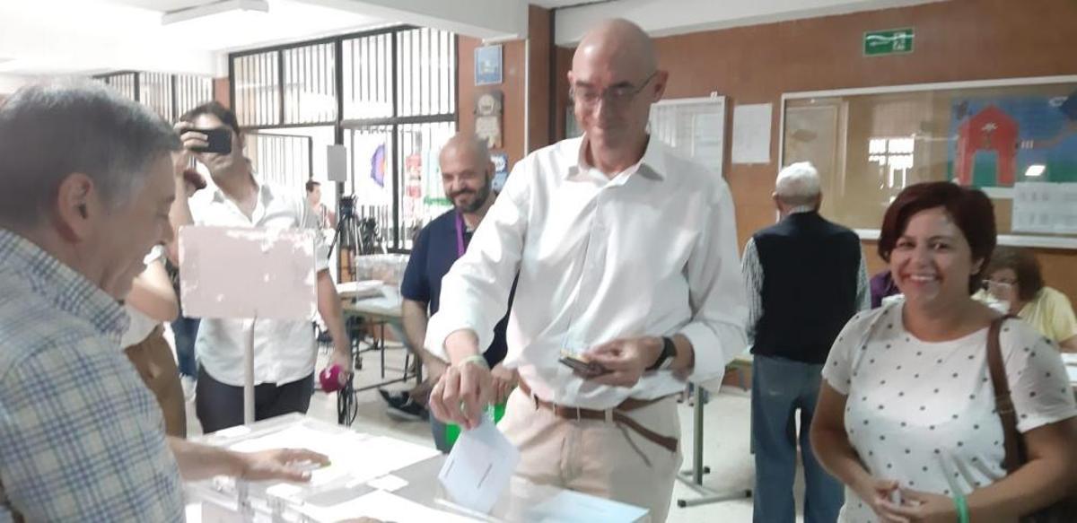 Votación de Eduardo Zorrilla (Adelante Málaga)