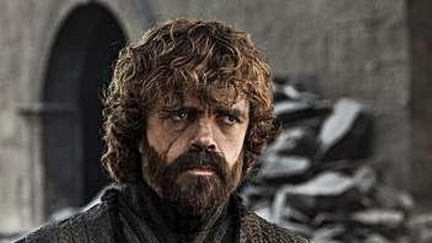 El actor Peter Dinklage como Tyrion Lannister en Juego de Tronos.