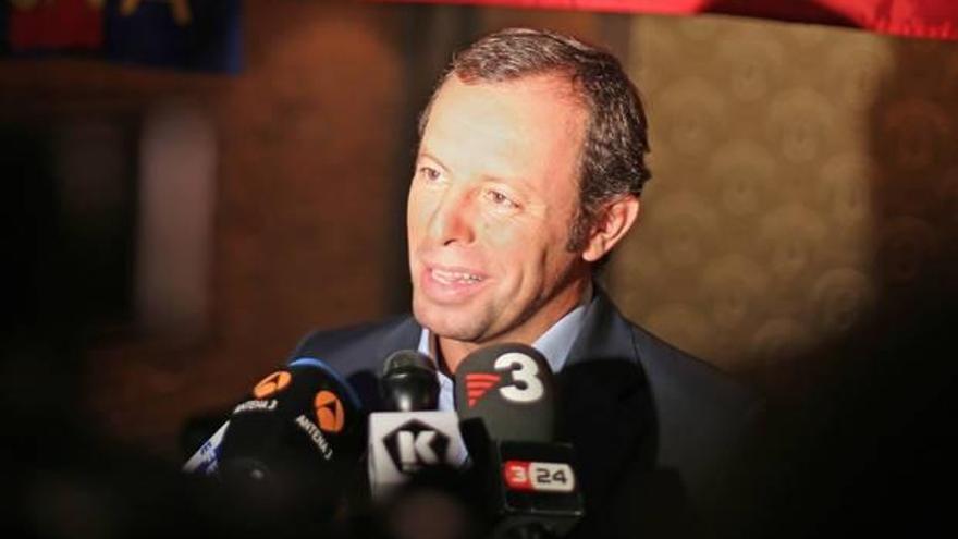 Sandro Rosell, en una imatge d&#039;arxiu