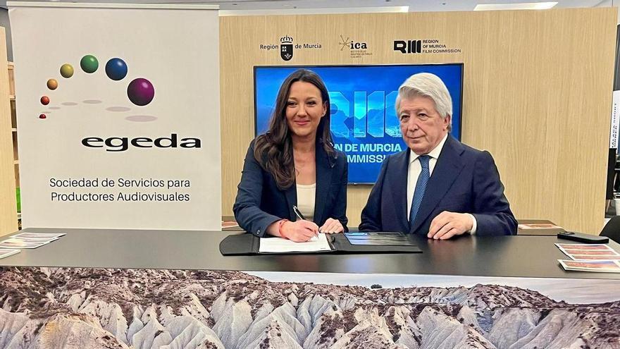 La Región firma un acuerdo para la «internacionalización» de proyectos fílmicos murcianos