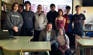 El IES de Barredos, finalista de un certamen sobre espacios sostenibles