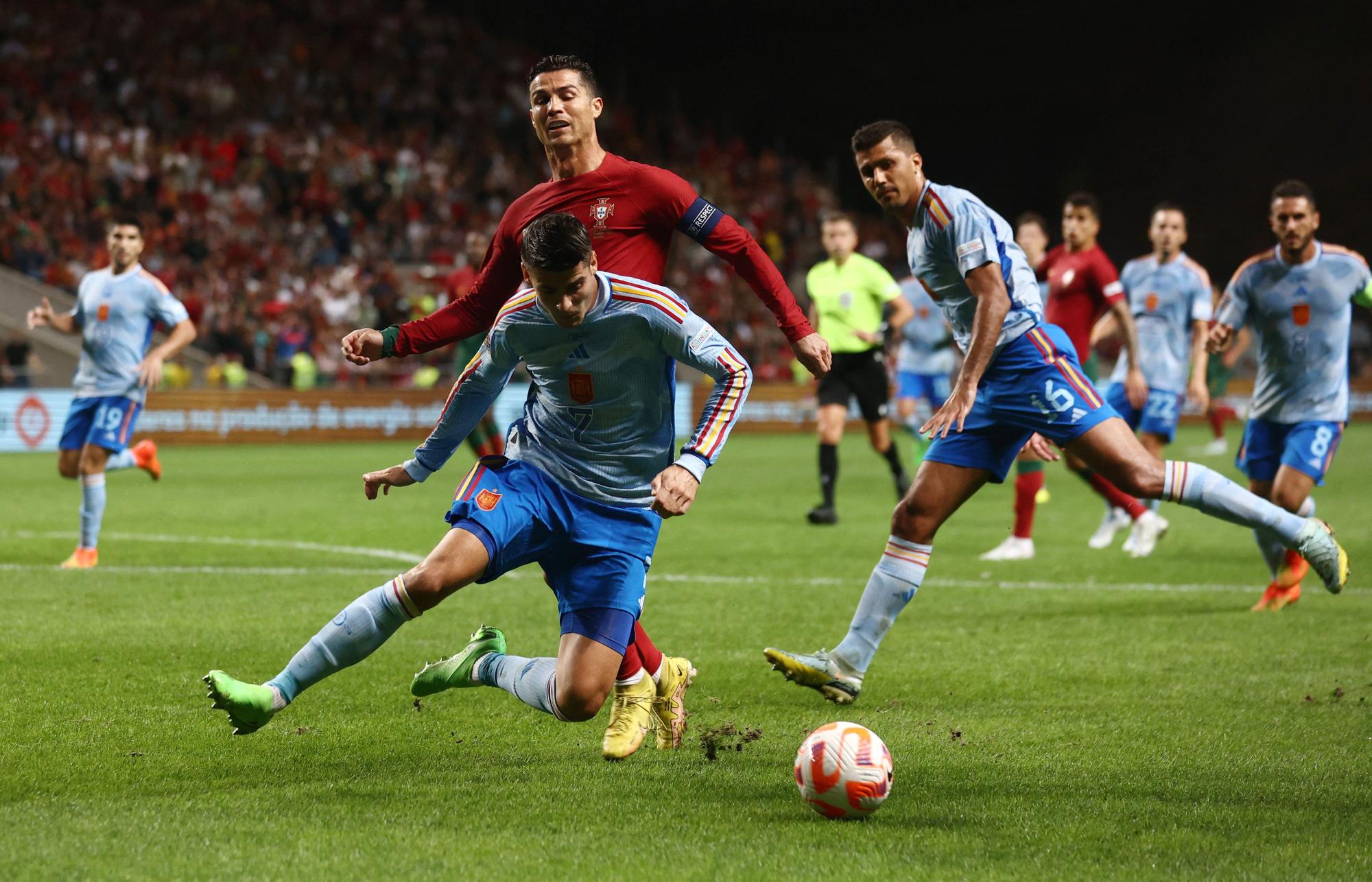 UEFA Nations League - Group B - Portugal v Spain