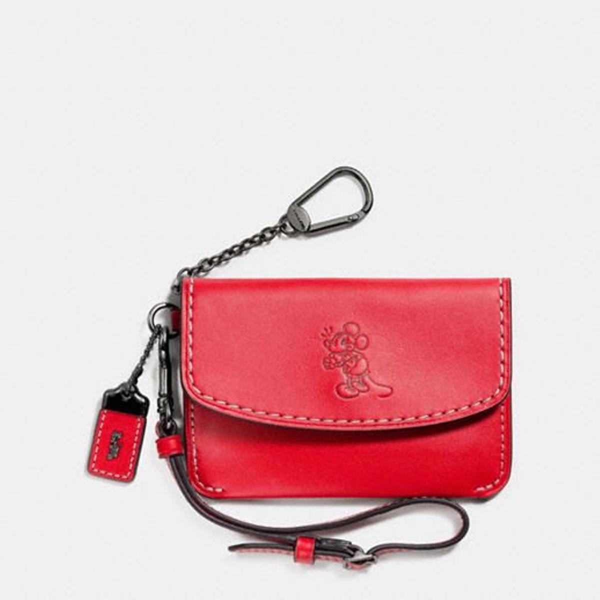 Disney x Coach: mini bolso rojo