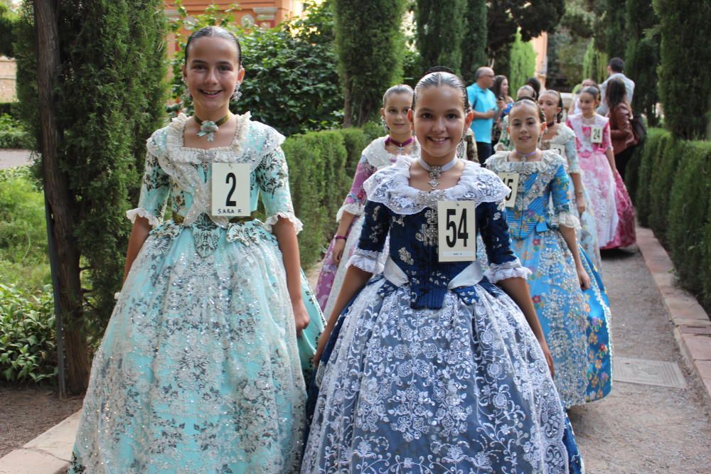 Los Jardines de Monforte acogieron la prueba de las infantiles con moño único