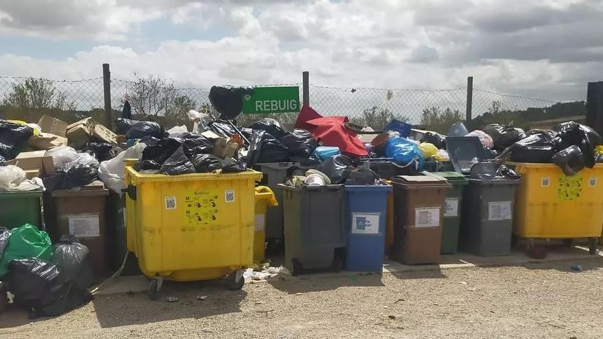 Convocan huelga indefinida de recogida de basuras en el Pla de Mallorca a partir del día 17