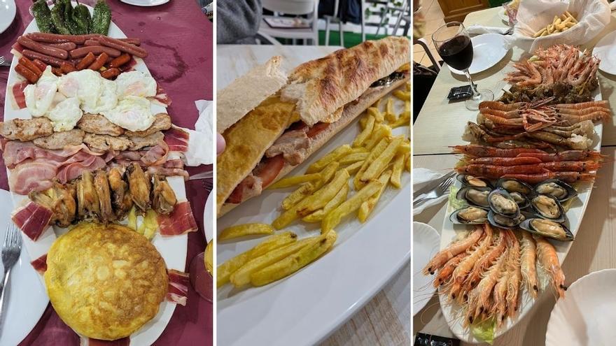 El bar con con los platos más grandes de Sevilla: un serranito  XXL de 65 centímetros y nueve filetes