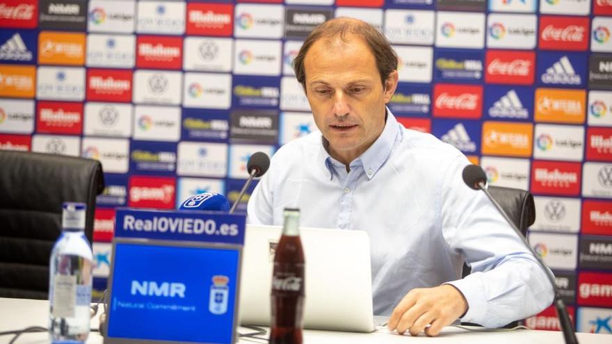 Arnau, en la sala de prensa