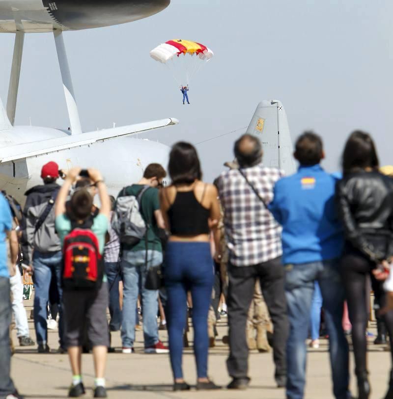 Jornada de puertas abiertas en la Base Aérea de Zaragoza