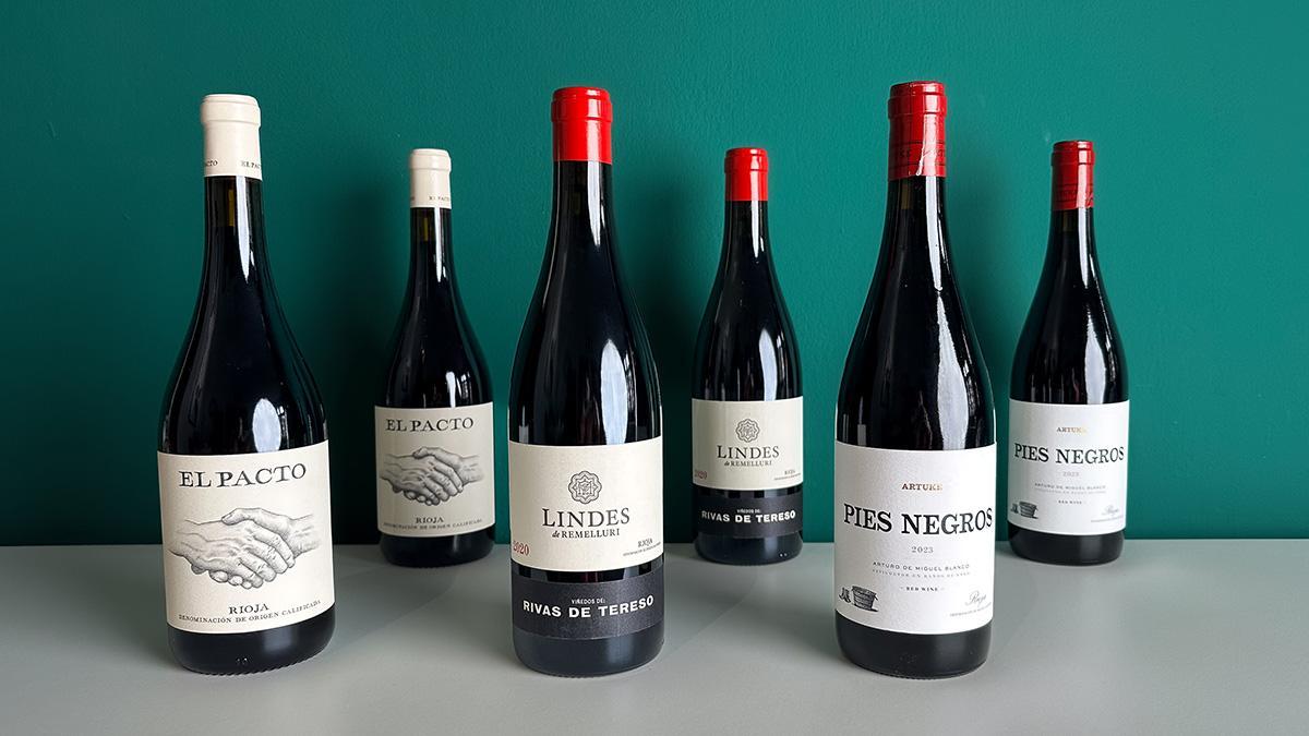 Selección de vinos de pueblo de La Rioja seleccion casa gourmet.