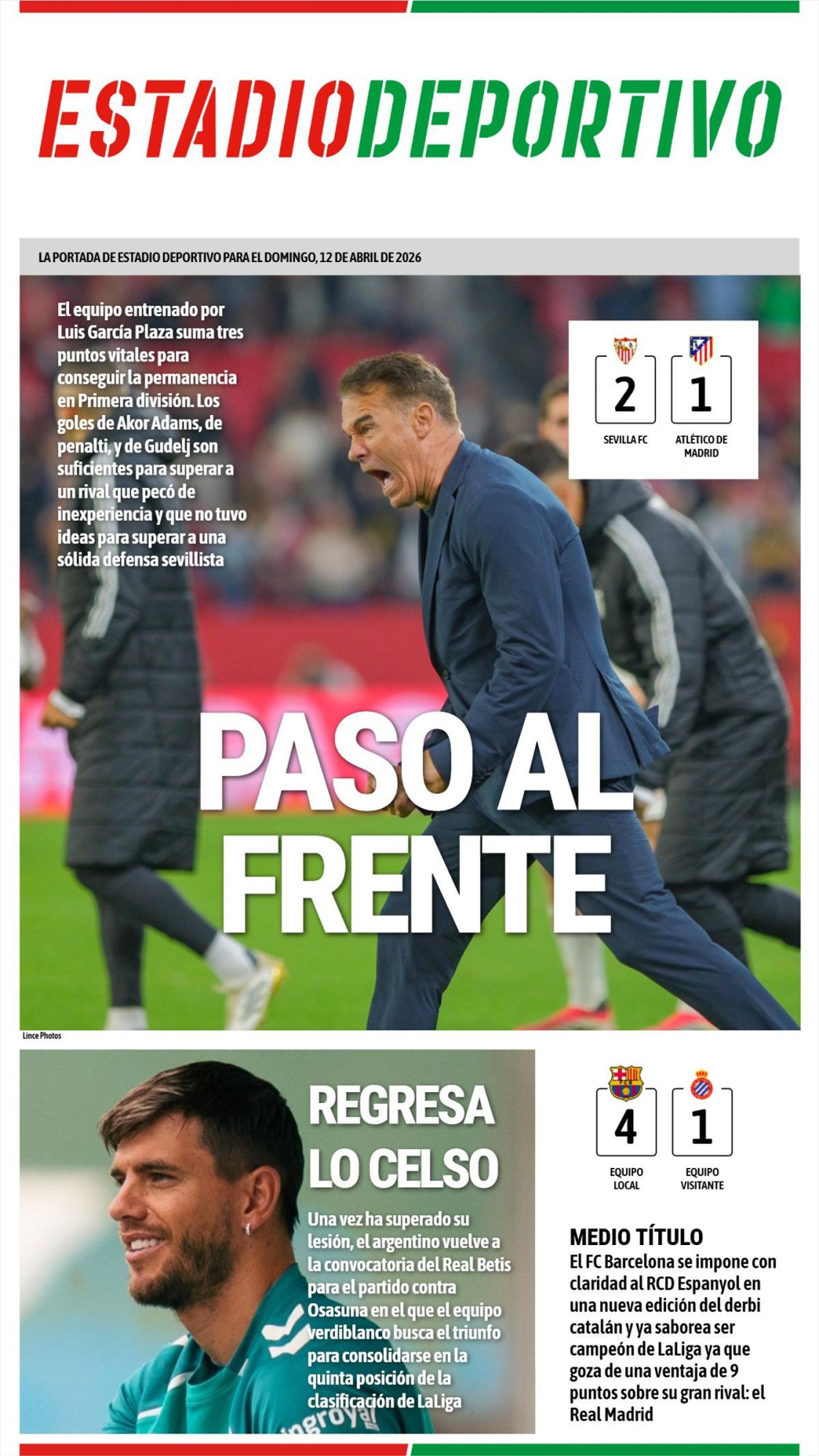 Las imágenes de las portadas de hoy